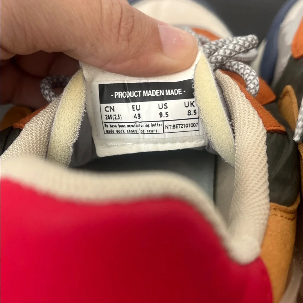 HECTOR MADEN Lightweight Colorblock Fashion Running Sneaker - Picture 6 of 7